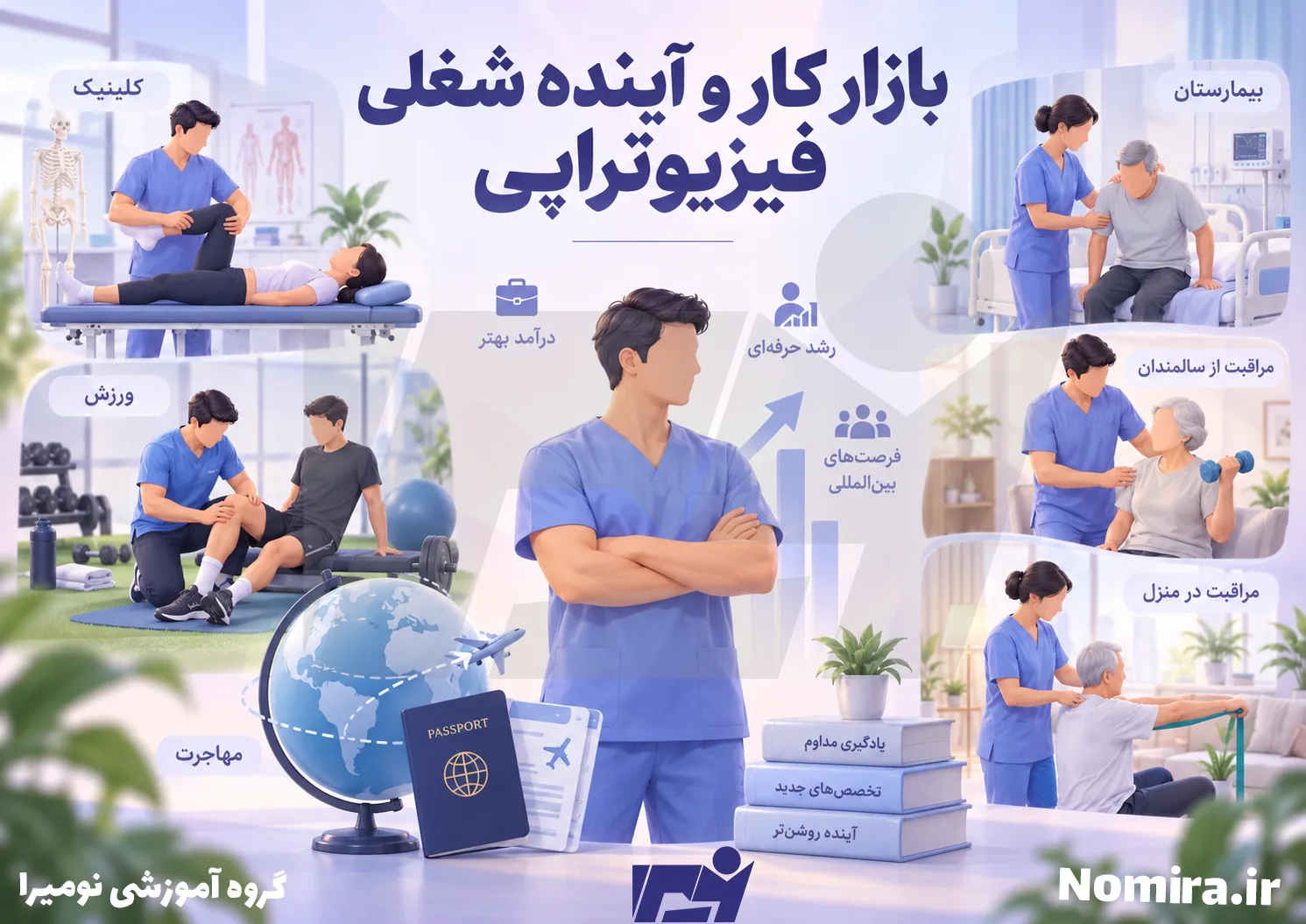 بازار کار و آینده شغلی رشته فیزیوتراپی